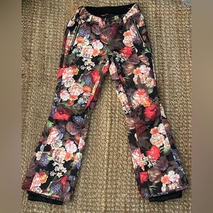 Pulse Floral Ski/Snowboard Pants